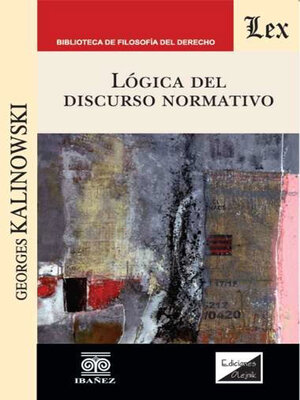 cover image of Lógica del discurso normativo